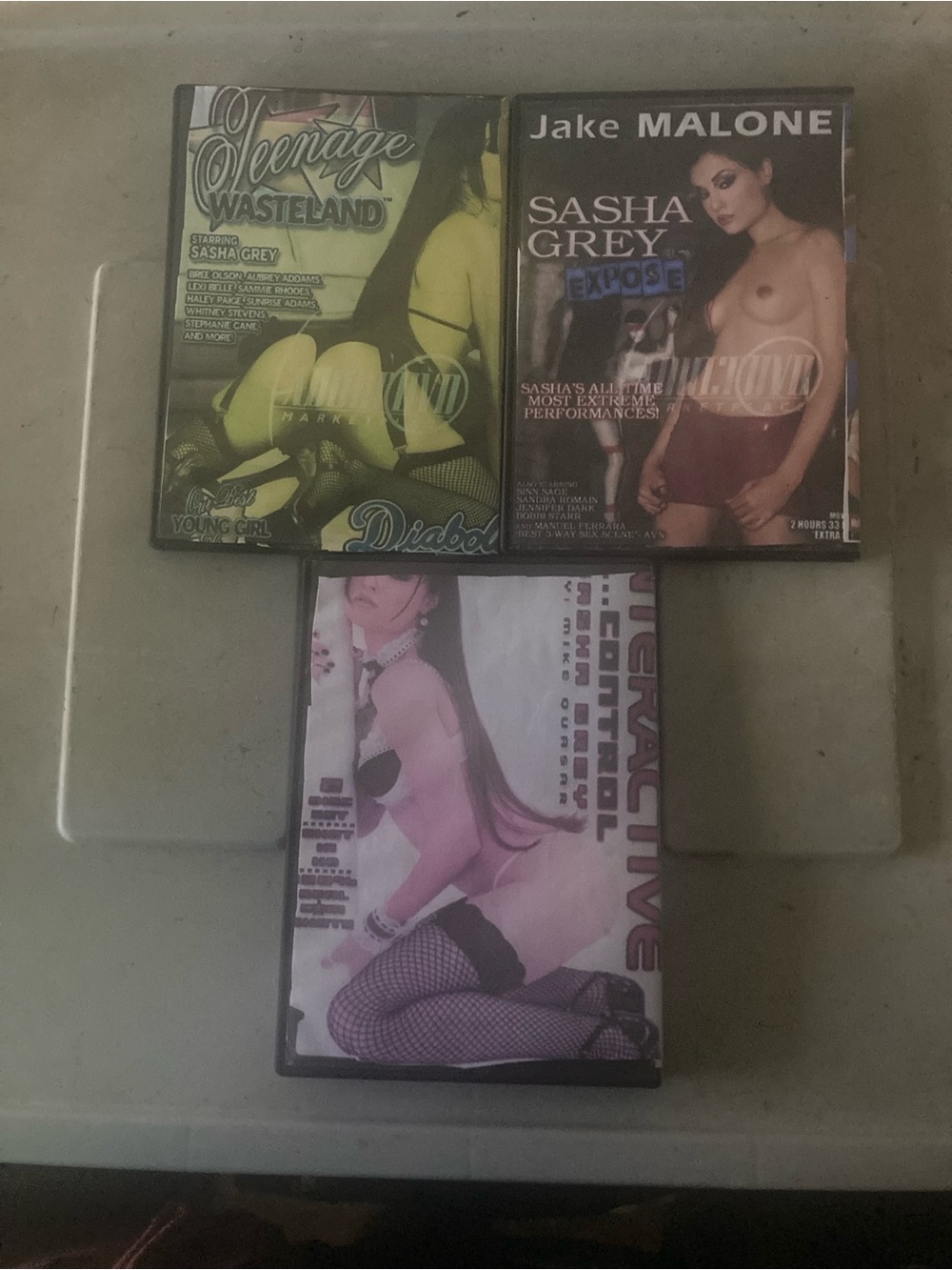 Super Pack Vintage Sasha Grey DVDs